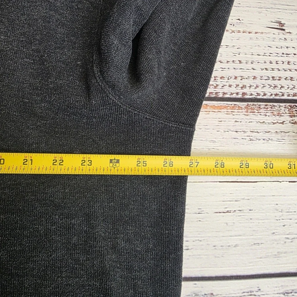 Polo Ralph Lauren Dark Gray Shawl Collar Pullover Sweater Mens‎ XL 100% Cotton